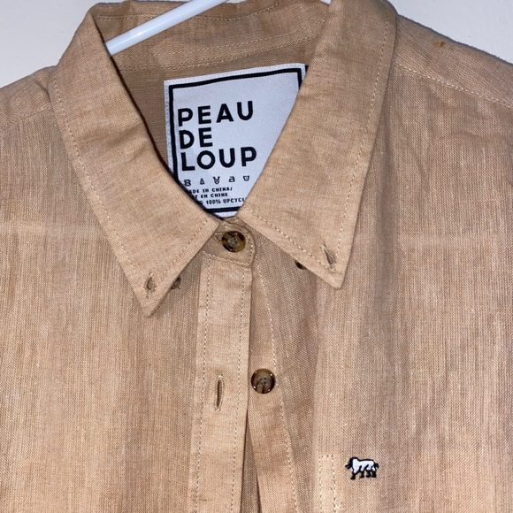 Peau de Loup button down size 10 - Picture 2 of 7